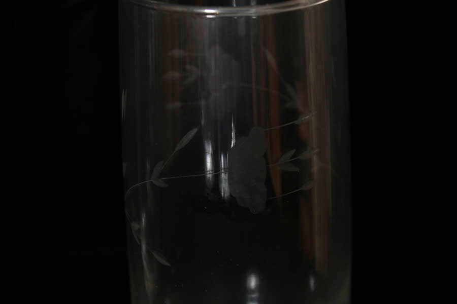 Vintage Princess House Crystal Glassware with Princess Heritage Floral Design