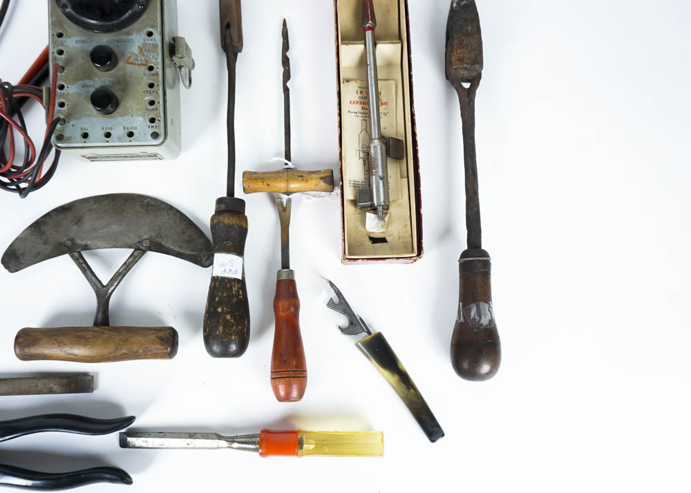 Box of Miscellaneous Tools