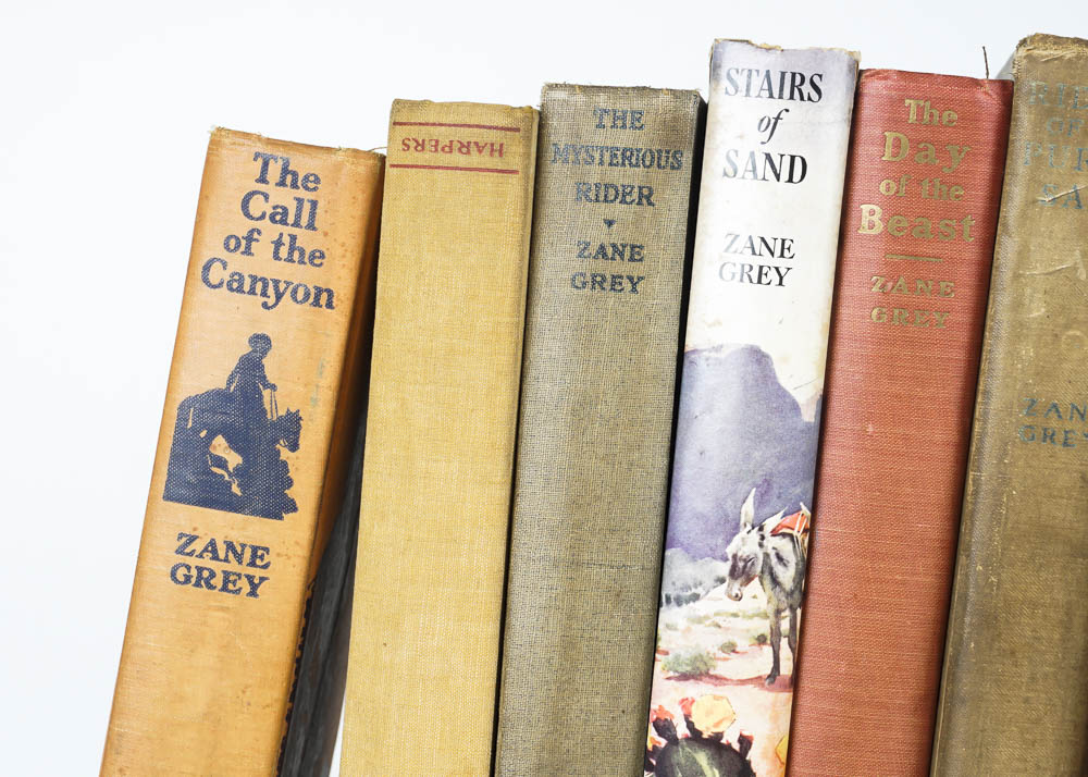 Large Collection of Zane Grey Westerns
