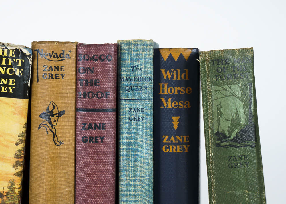 Large Collection of Zane Grey Westerns