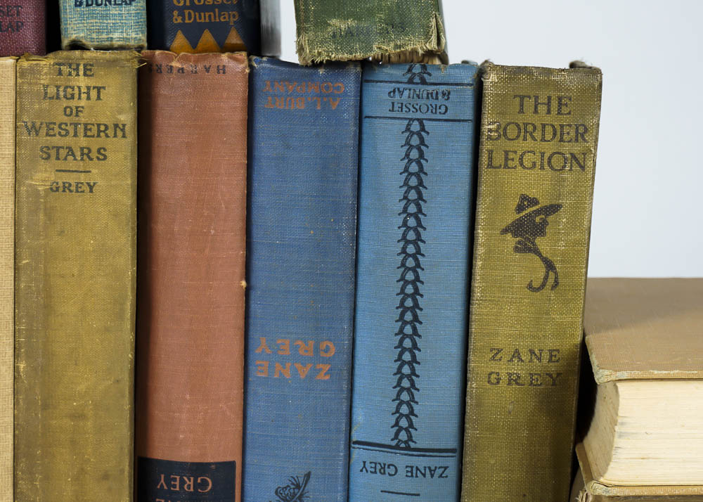 Large Collection of Zane Grey Westerns