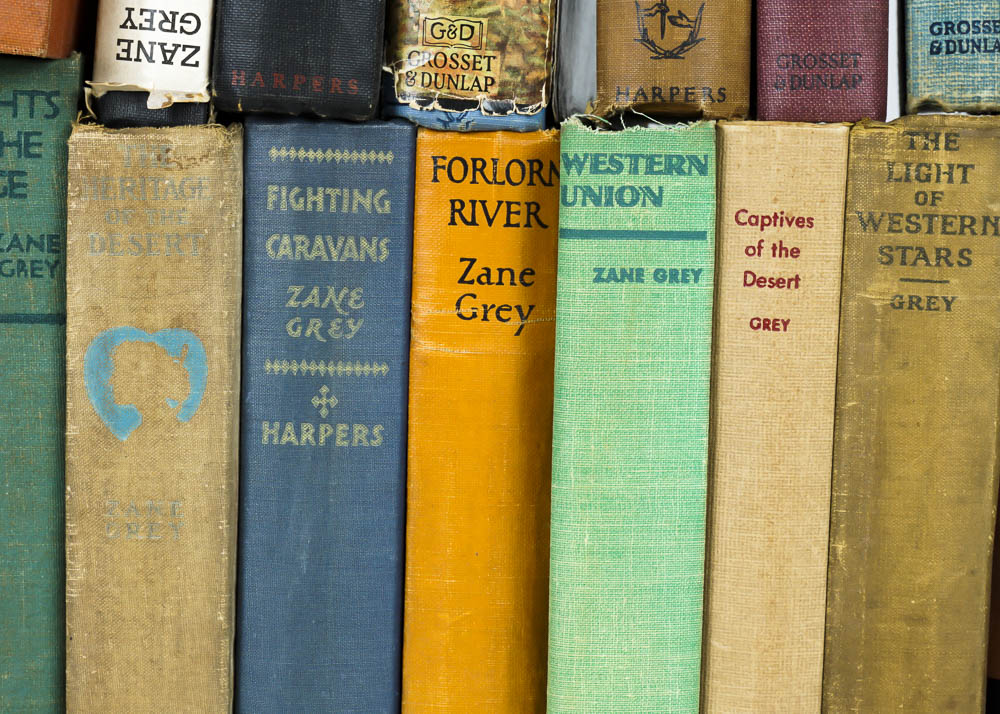 Large Collection of Zane Grey Westerns