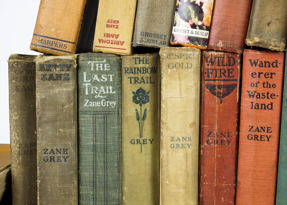 Large Collection of Zane Grey Westerns
