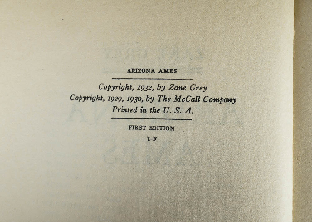 Large Collection of Zane Grey Westerns