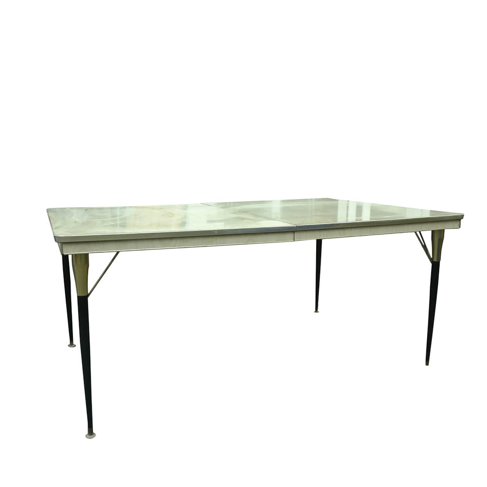 Mid-Century Formica Dining Table