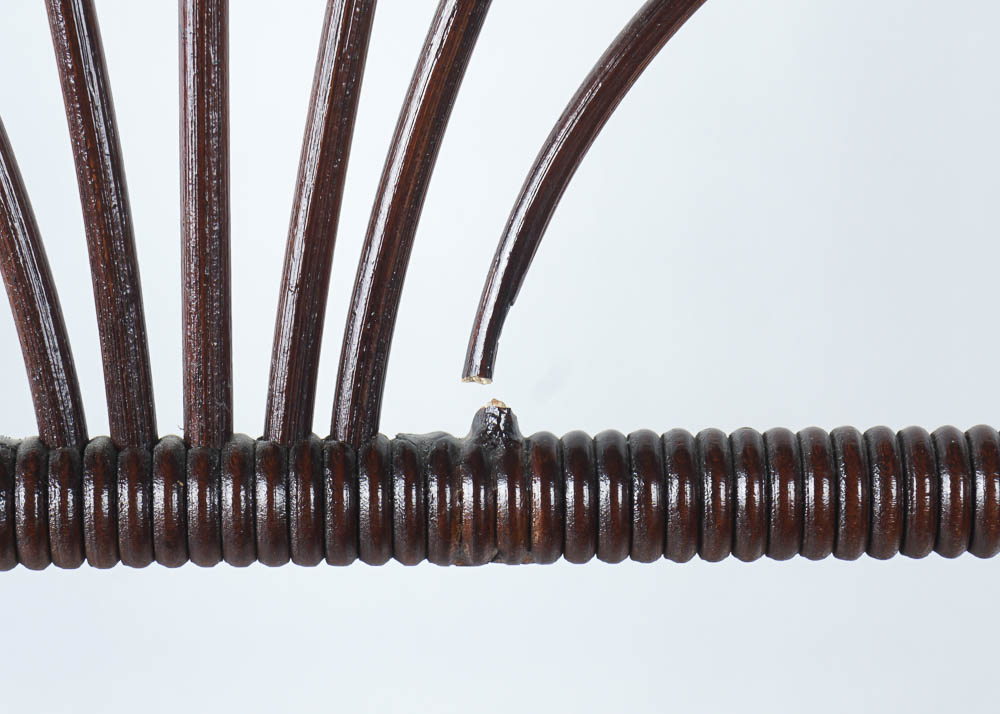 Four Tier Turned Wood Shelf