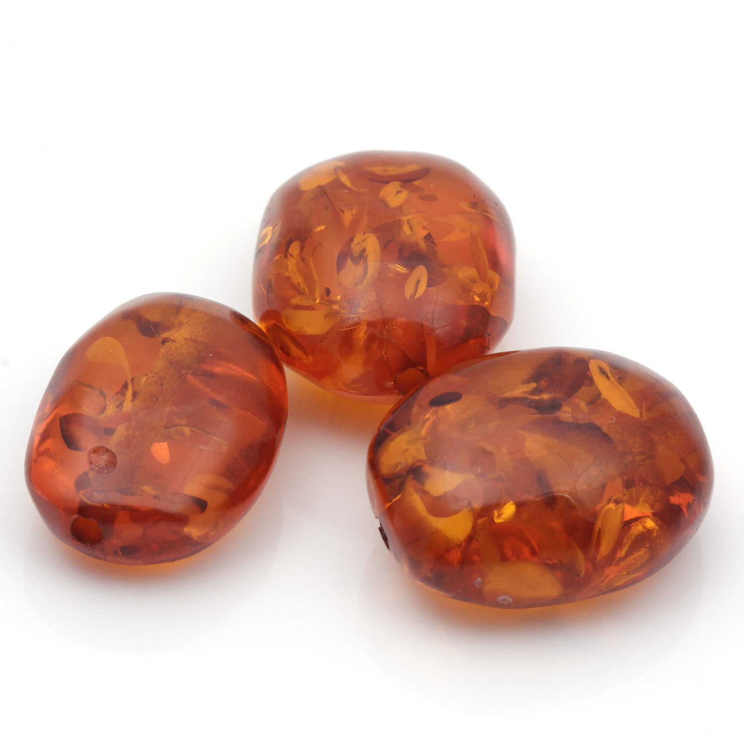 31.16 Carats of Amber Beads