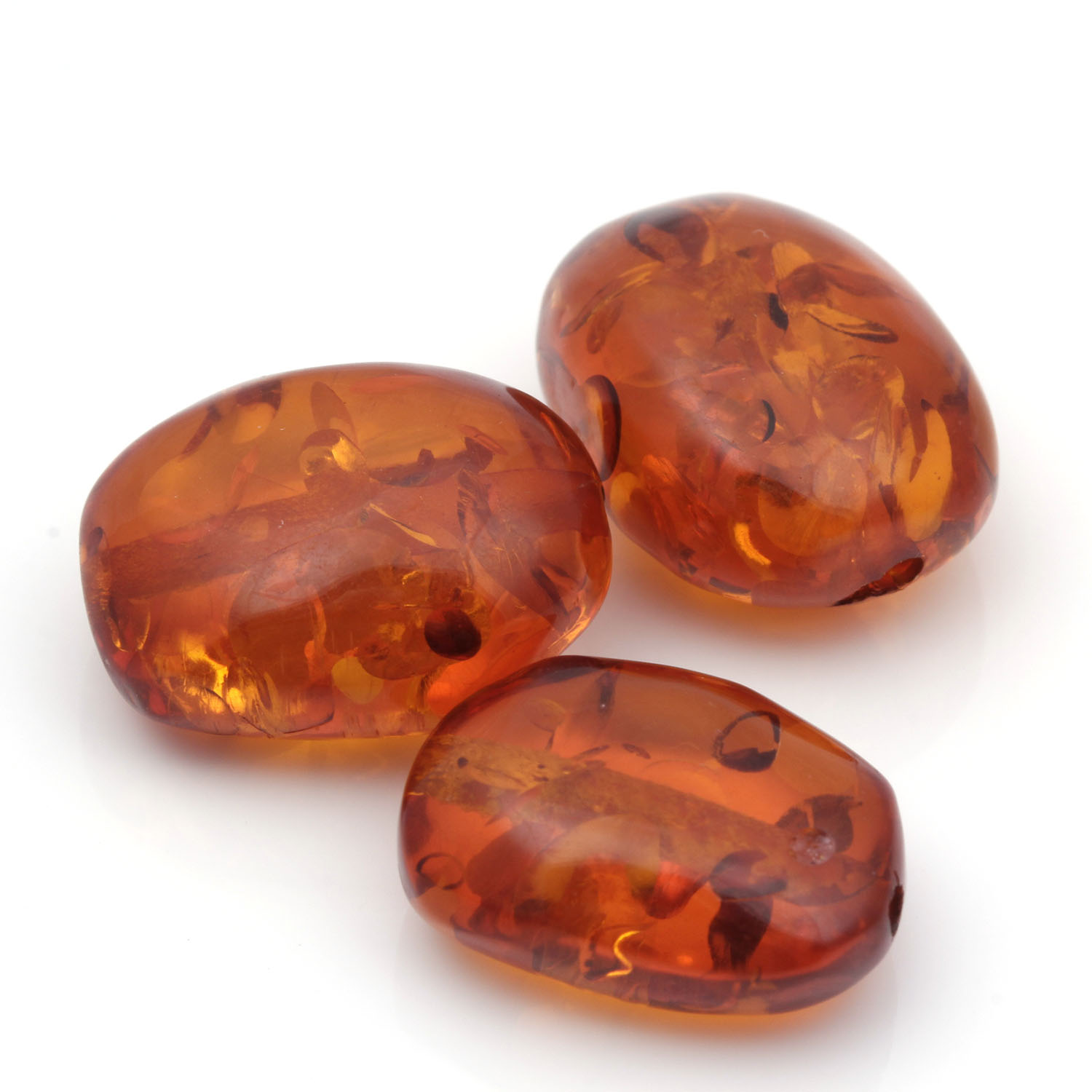 31.16 Carats of Amber Beads