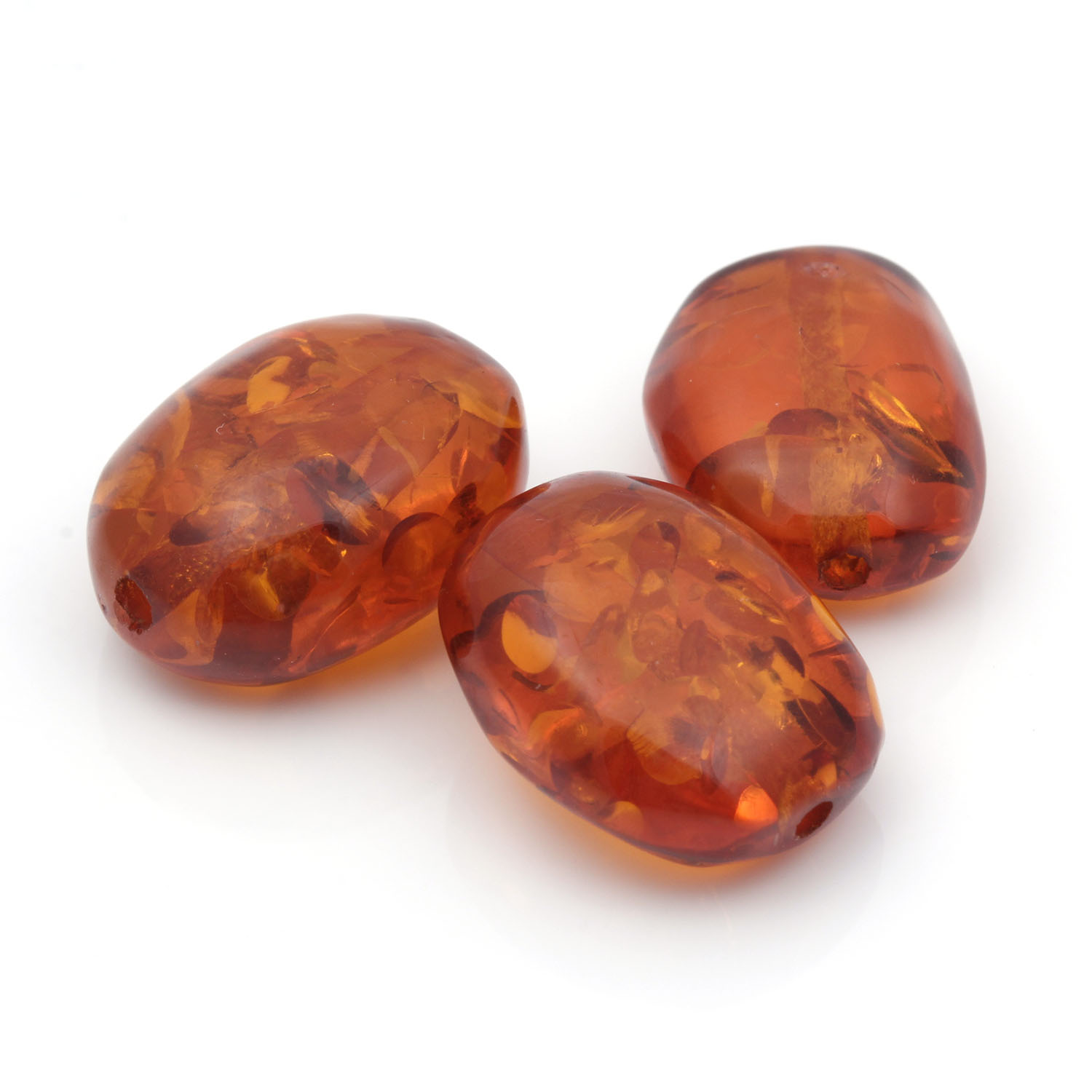 31.16 Carats of Amber Beads