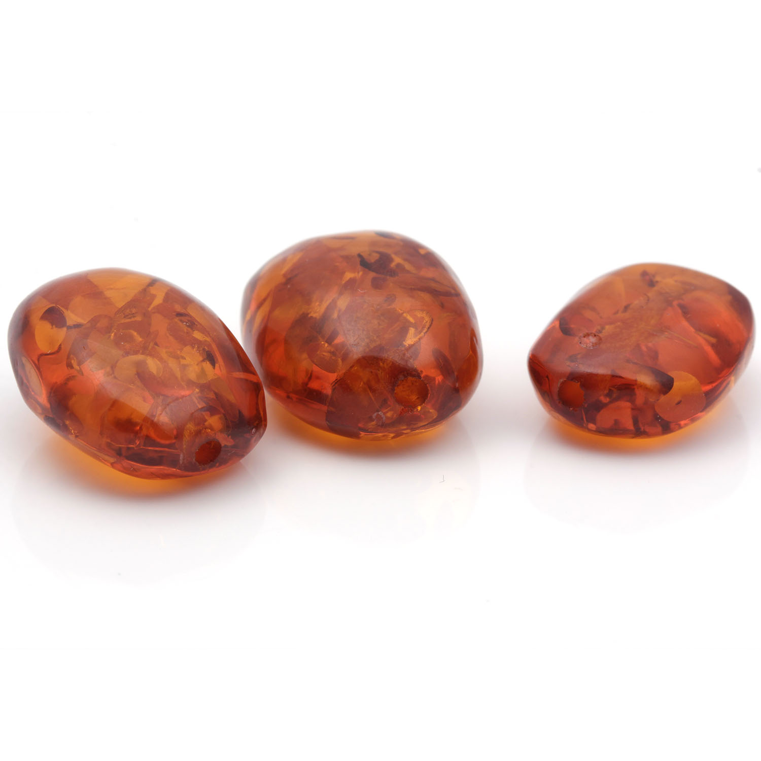 31.16 Carats of Amber Beads