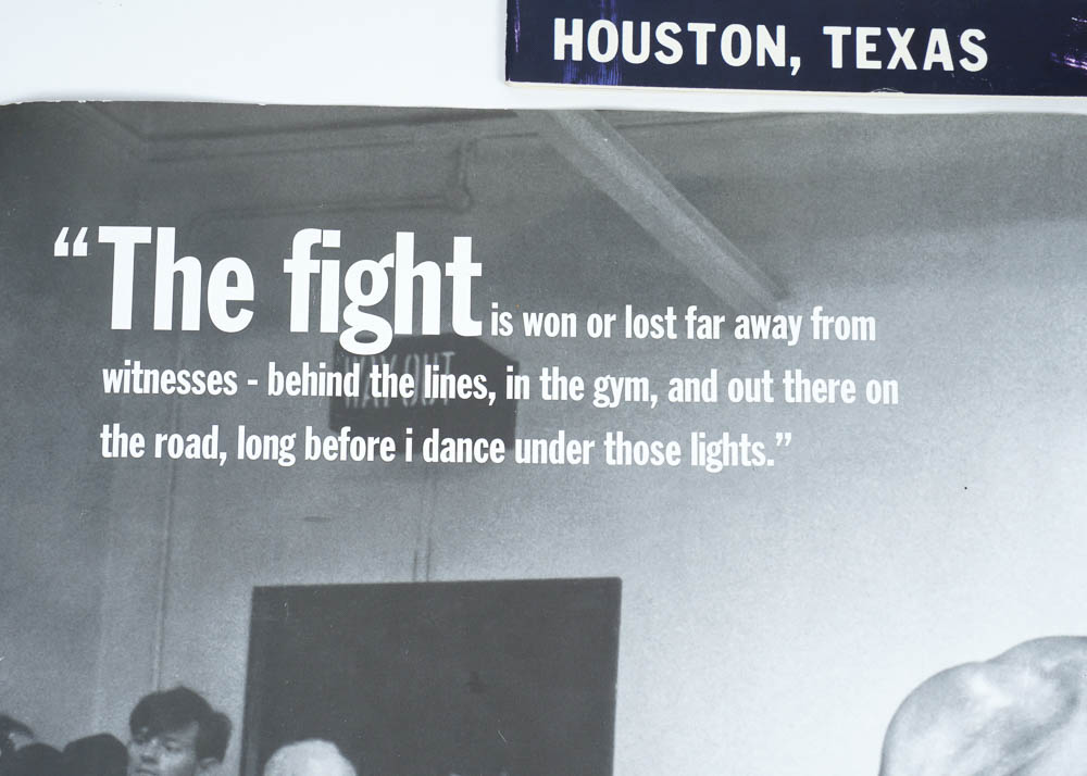 Muhammad Ali vs. Buster Mathis Official 1971 On-Site Program