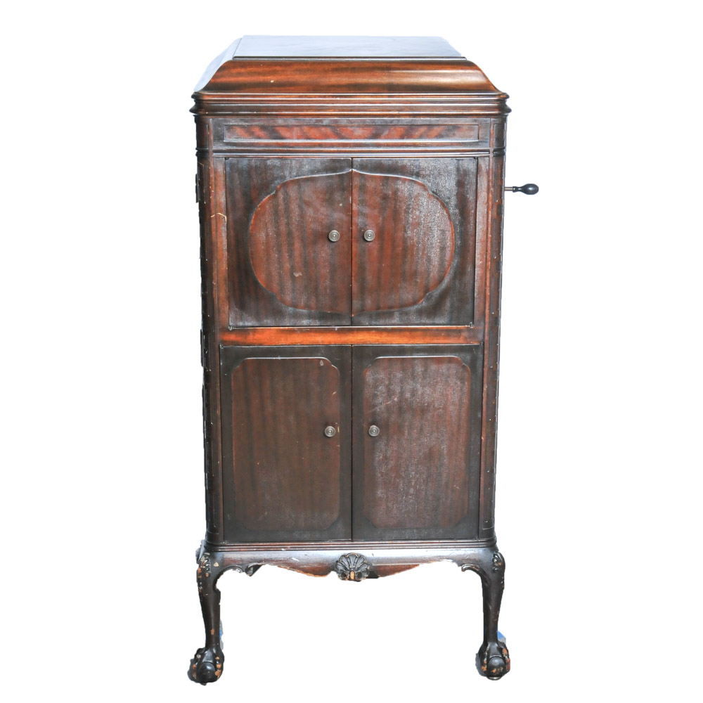 Semi-Antique Victor VV-370 "Designer" Upright Victrola