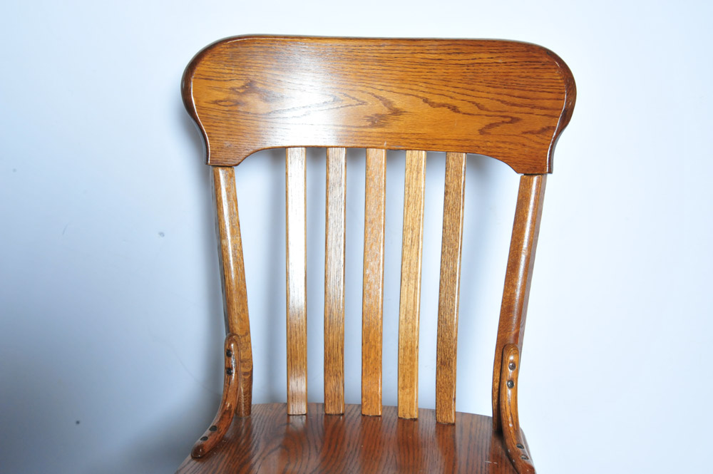 Winners Only Oak Desk Chair