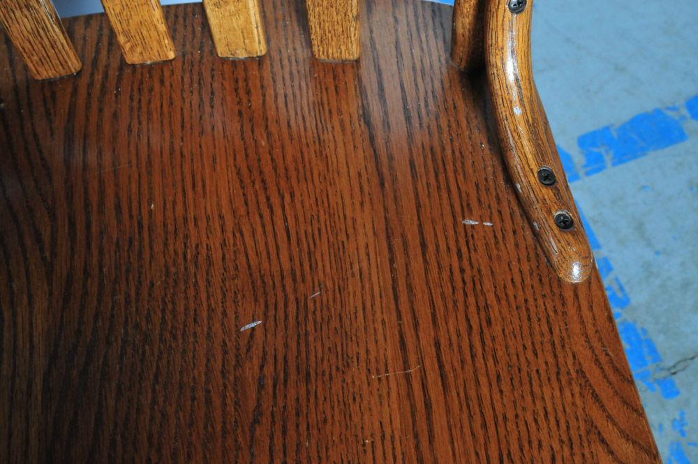 Winners Only Oak Desk Chair