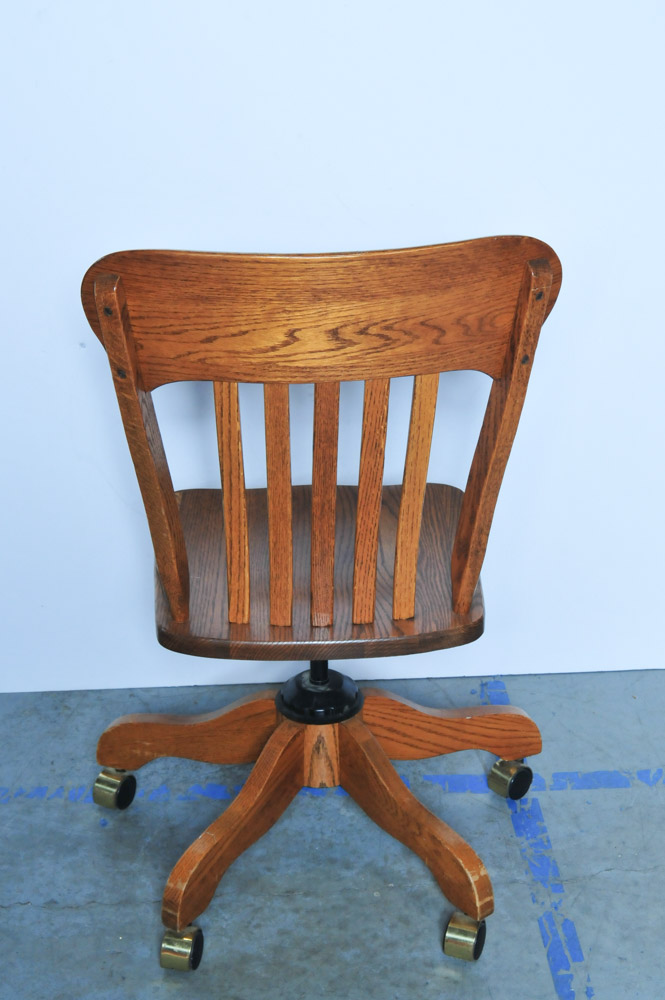 Winners Only Oak Desk Chair