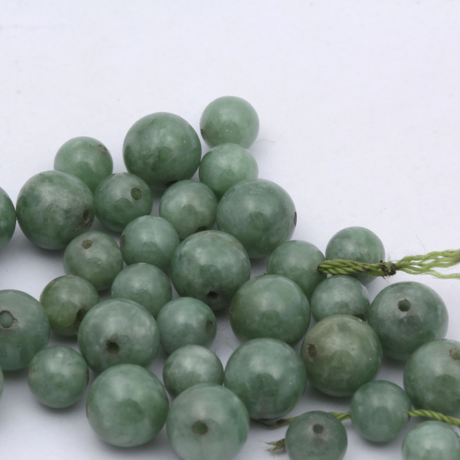 151 Carats of Jade Beads