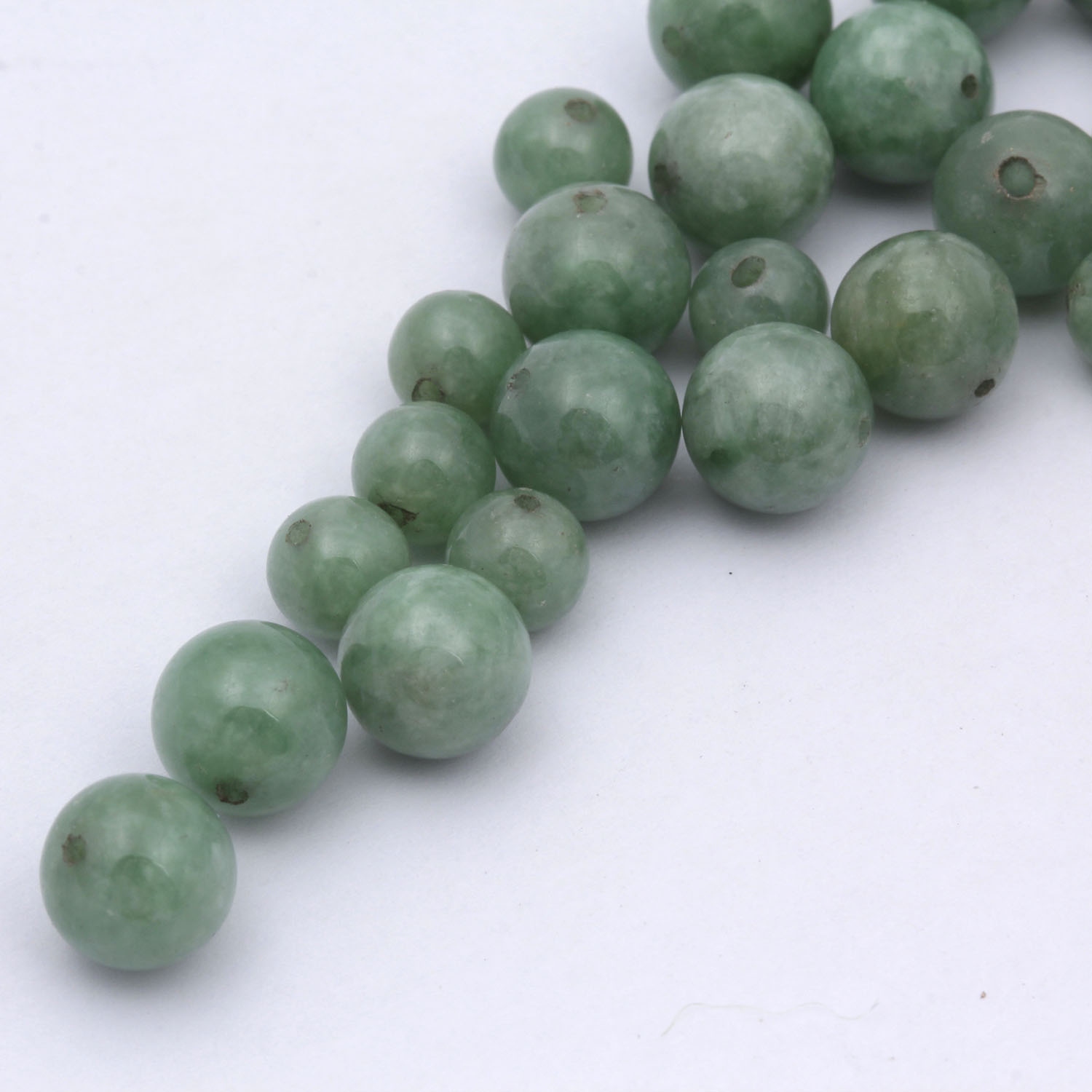 151 Carats of Jade Beads
