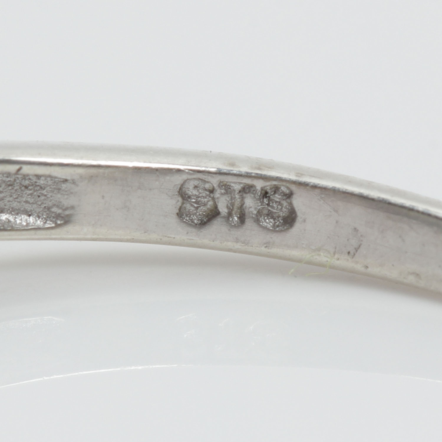 Sterling Silver and Diamond Ring