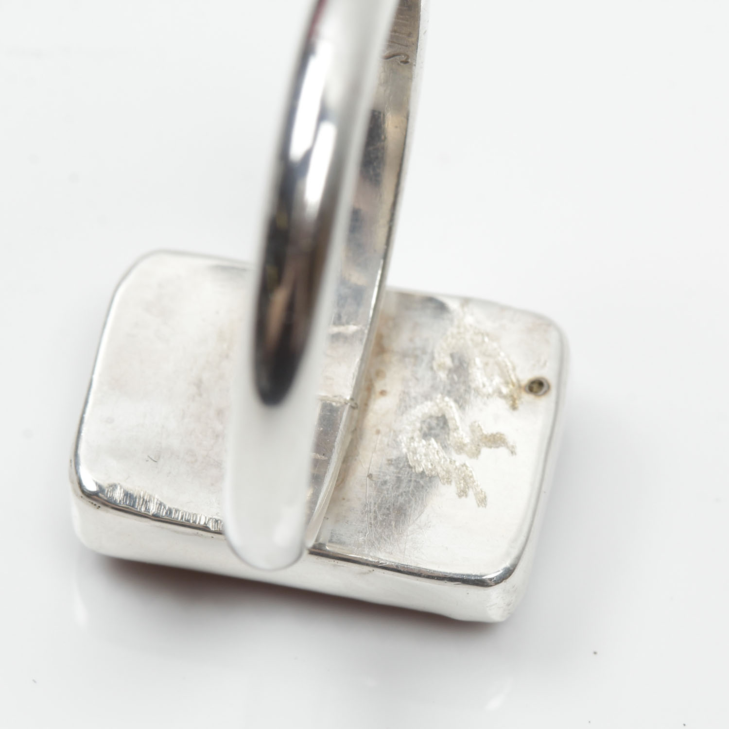 Sterling Silver Carnelian Ring