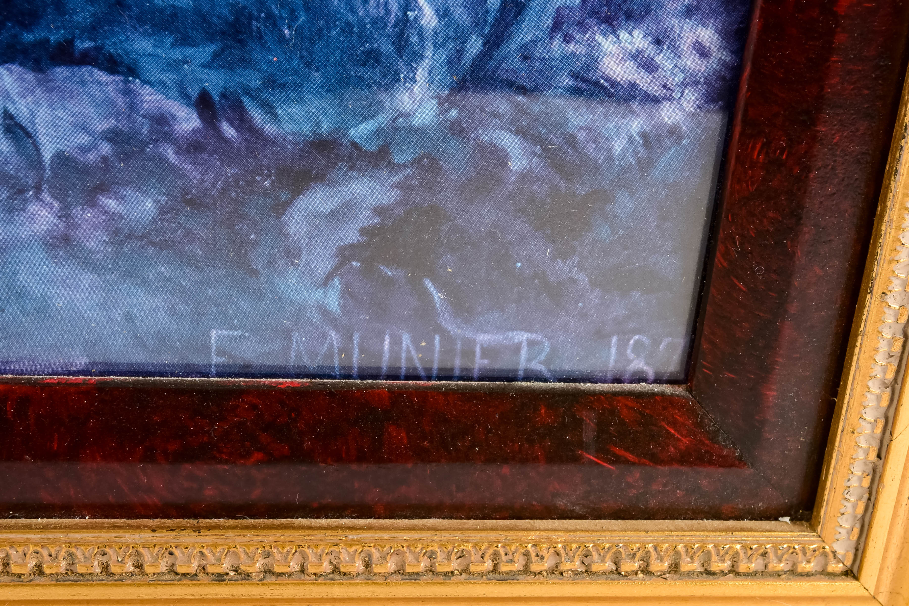 Émile Munier Lithograph "A Special Moment"