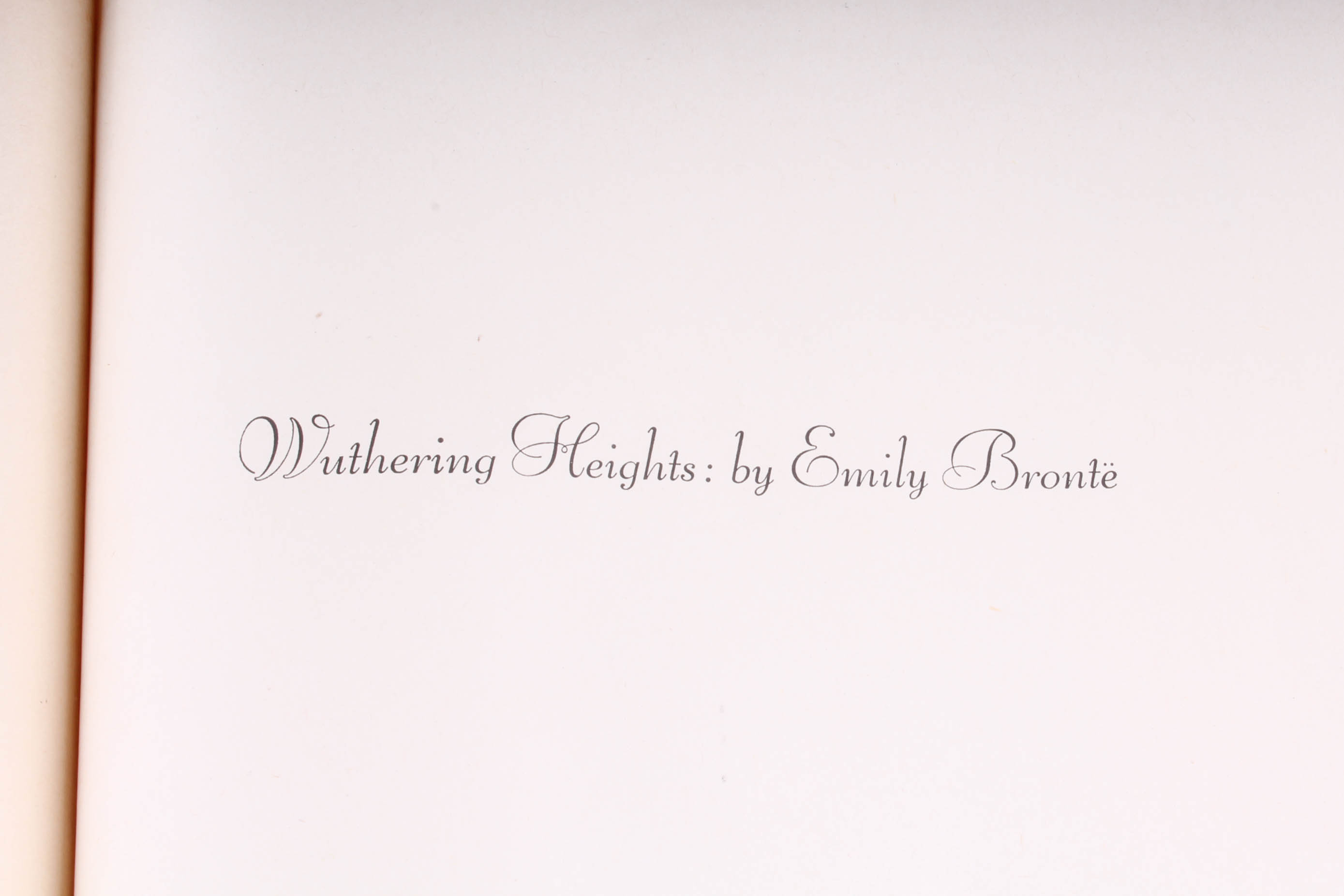 1943 Random House Editions of "Wuthering Heights" and "Jane Eyre"