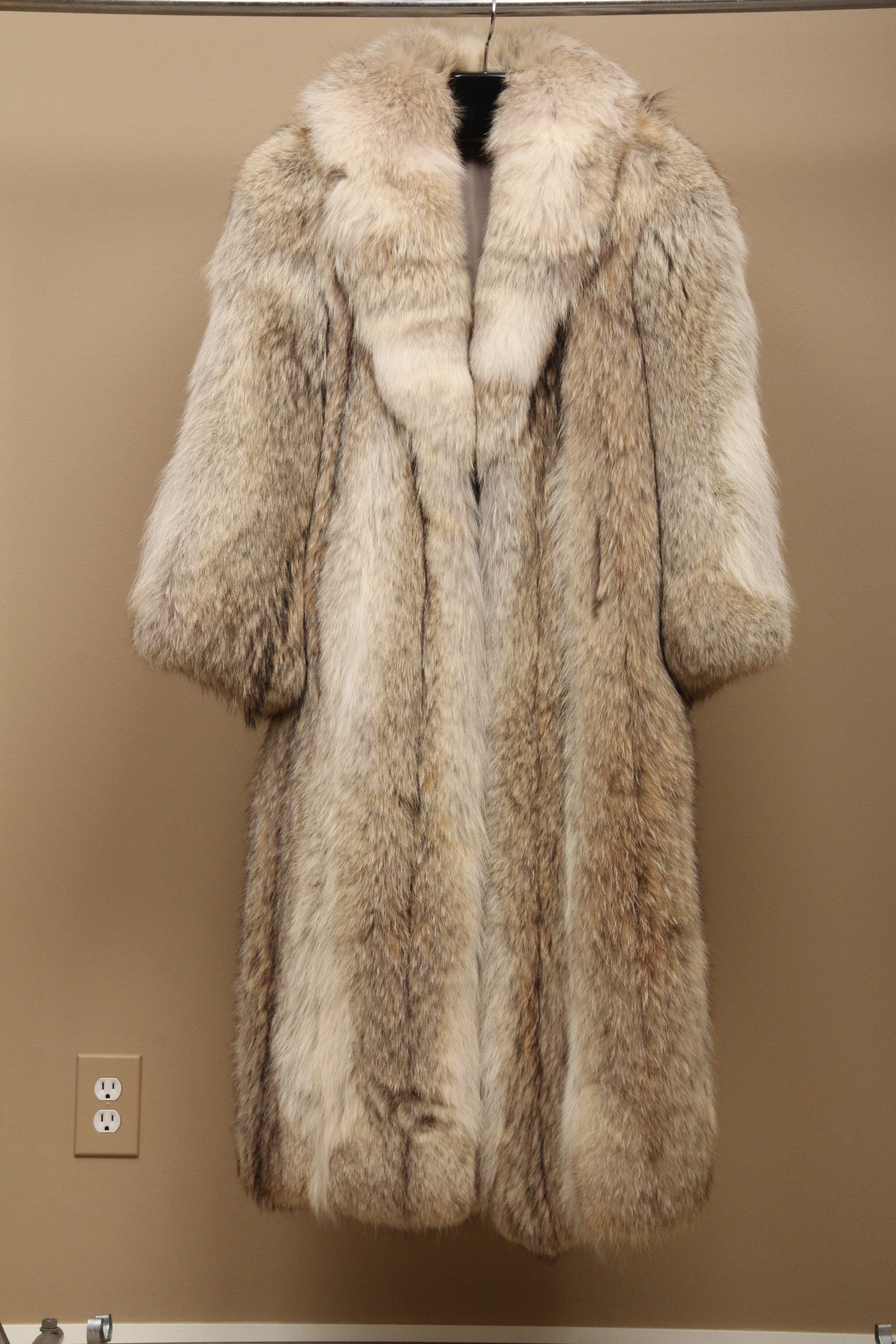 Full-Length Fox Fur Coat