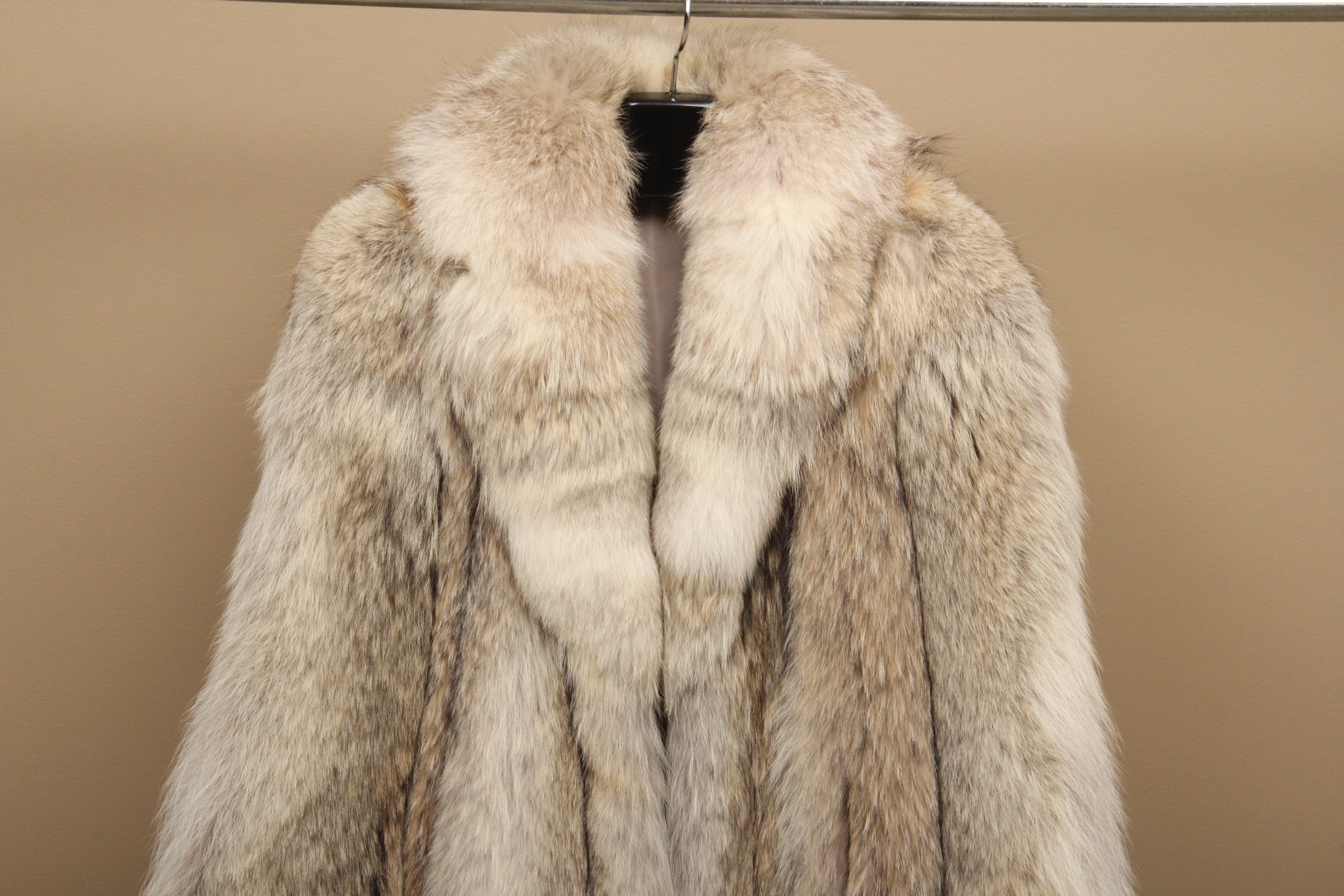 Full-Length Fox Fur Coat