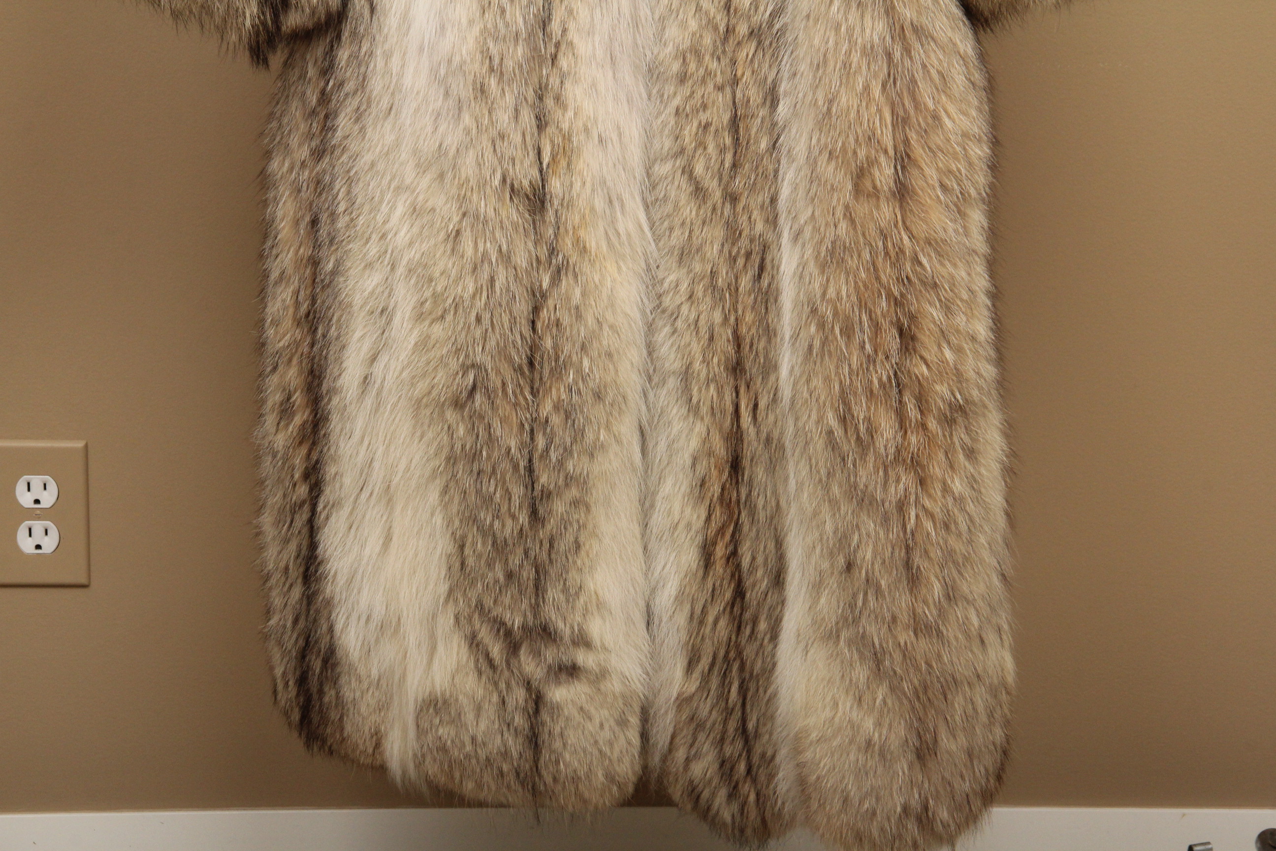 Full-Length Fox Fur Coat