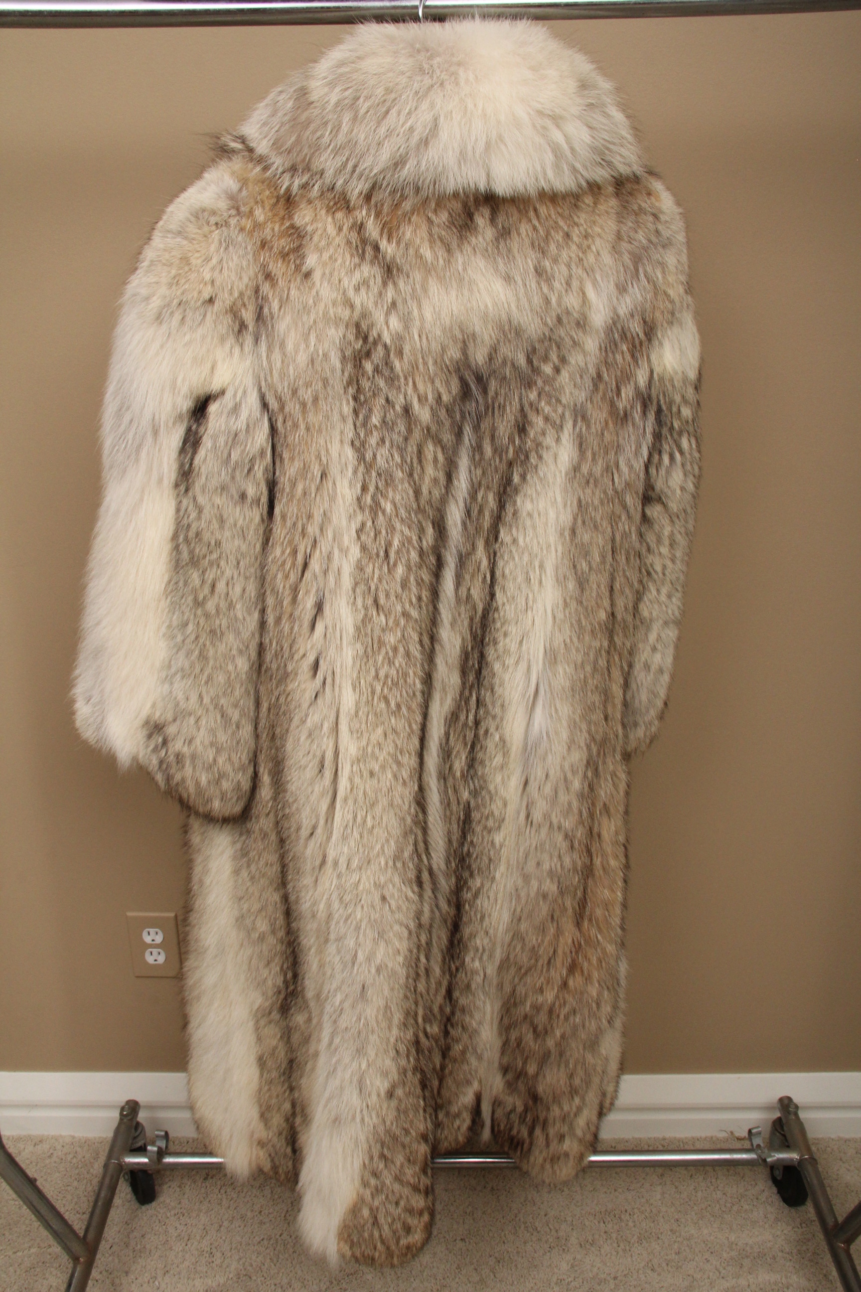 Full-Length Fox Fur Coat