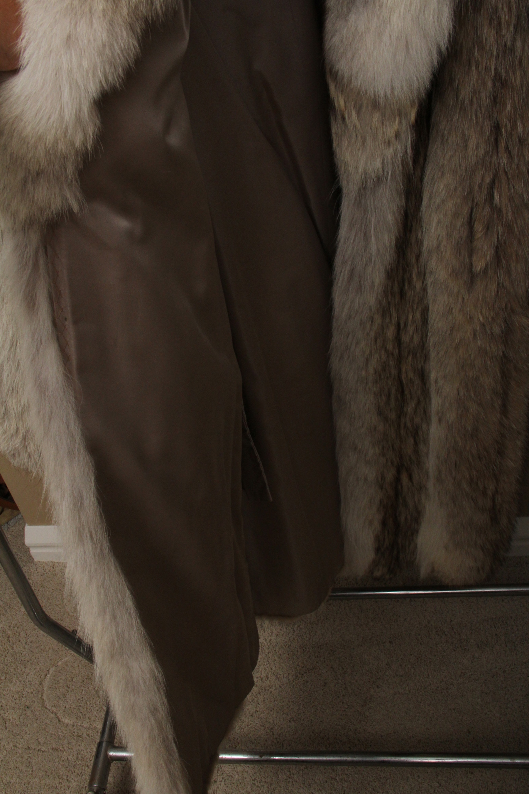 Full-Length Fox Fur Coat