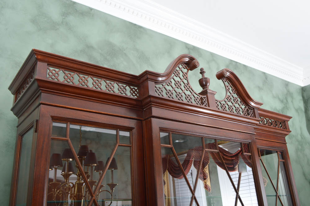 Palmer Home Collection Breakfront China Cabinet