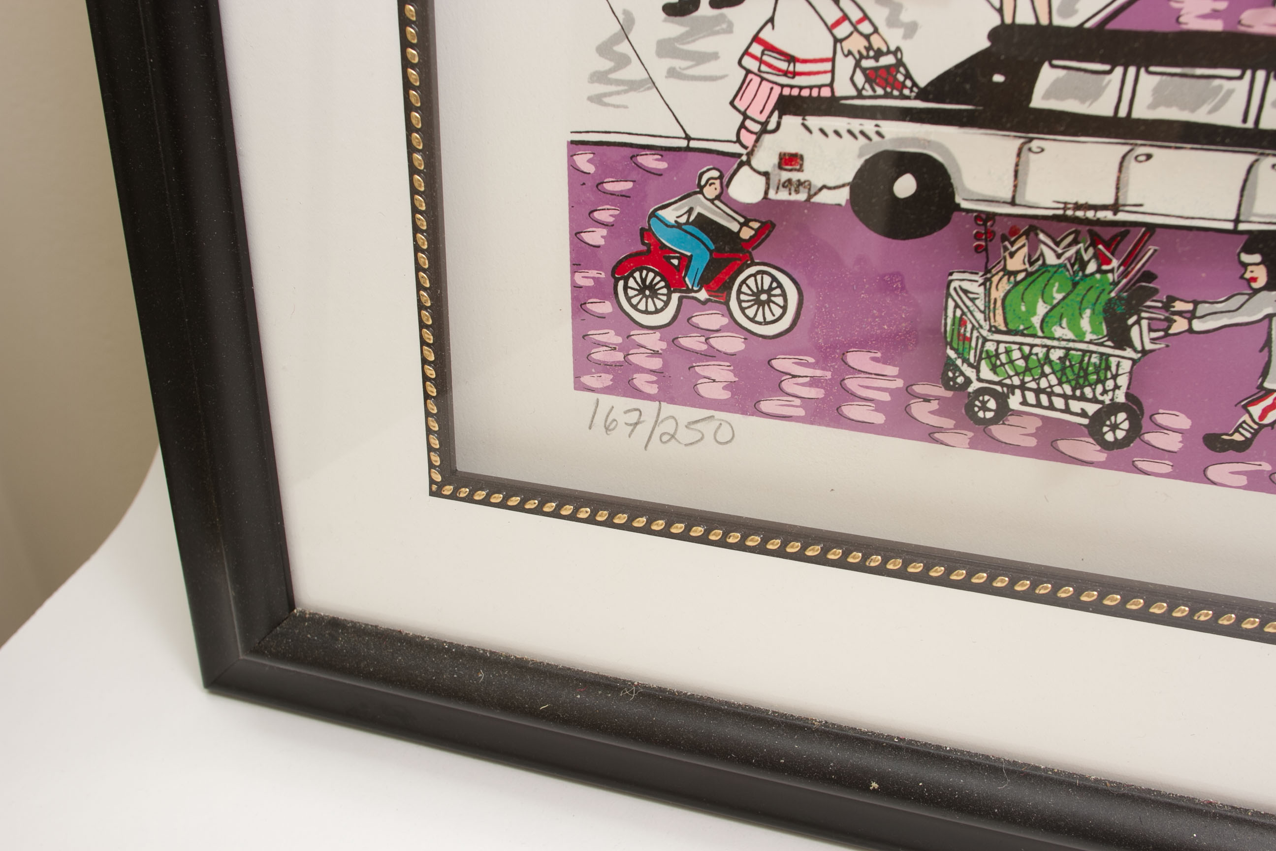 Charles Fazzino Limited Edition "Night on Broadway" 3D Pop Art