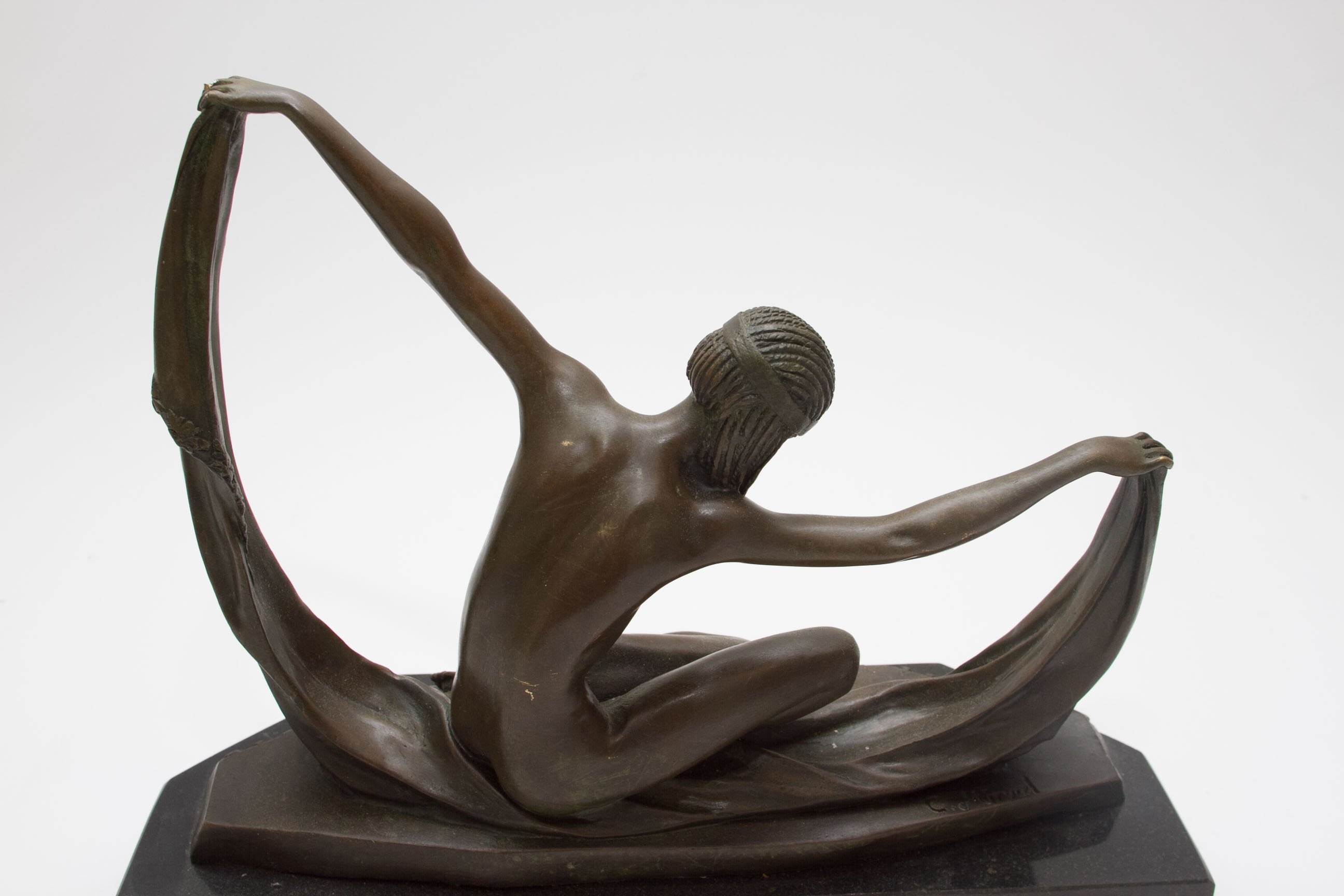 After Claude Mirval Bronze Dancer
