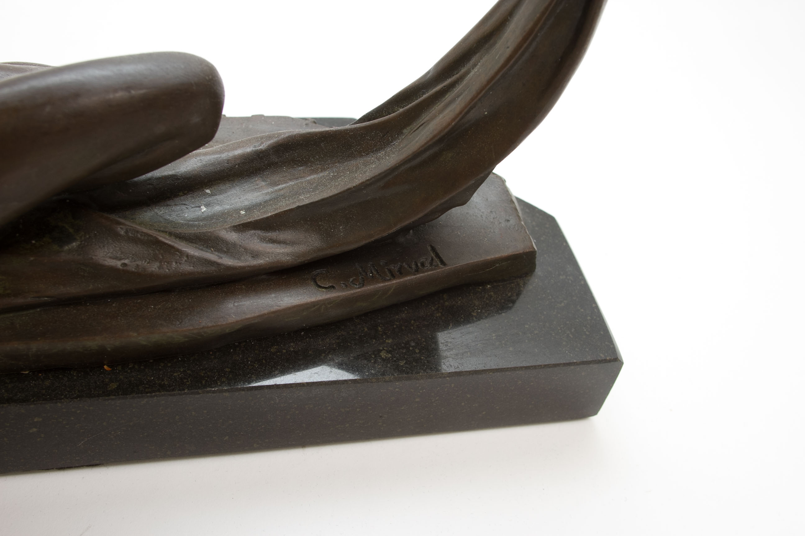 After Claude Mirval Bronze Dancer