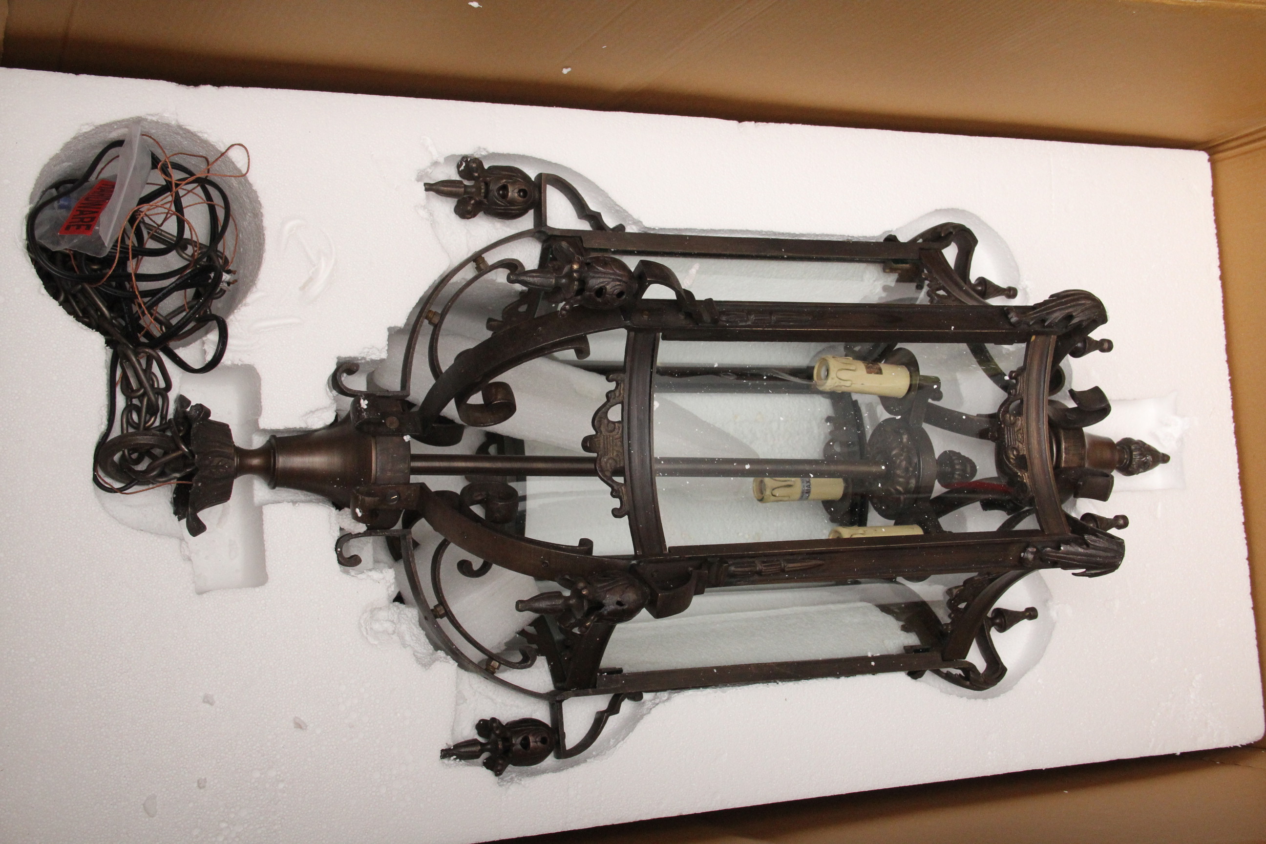 New In Box Restoration Hardware Salerno Pendant