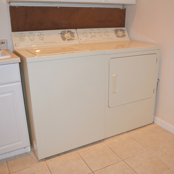 GE Top Load Washer and Dryer Set