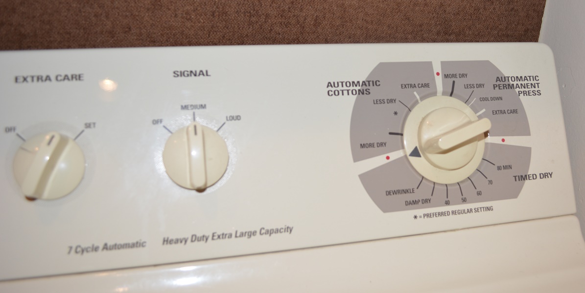 GE Top Load Washer and Dryer Set