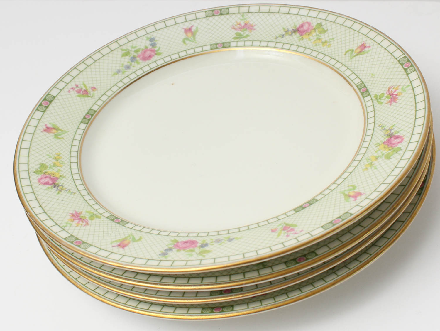 Assorted Vintage Green China Collection