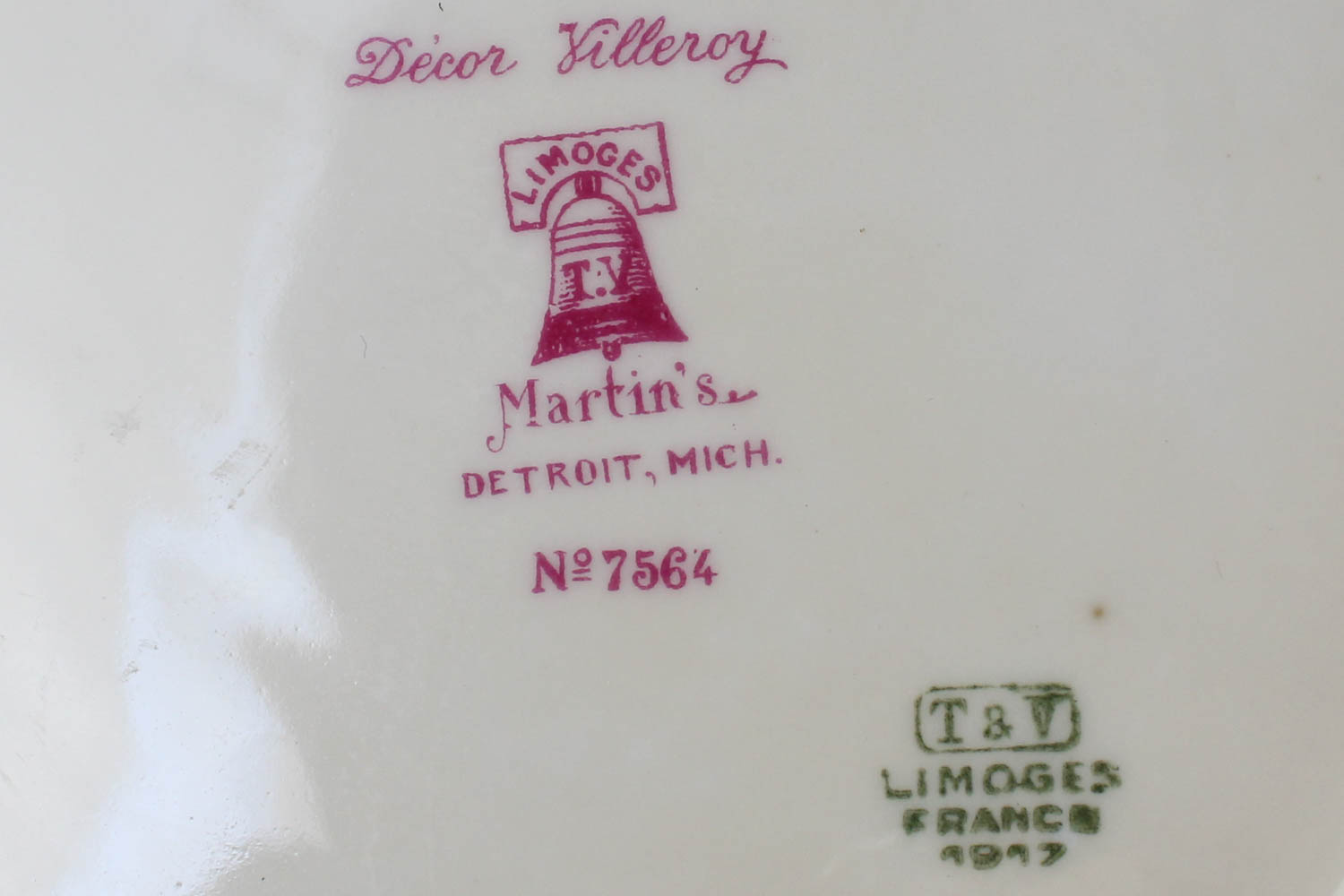 Assorted Vintage Green China Collection