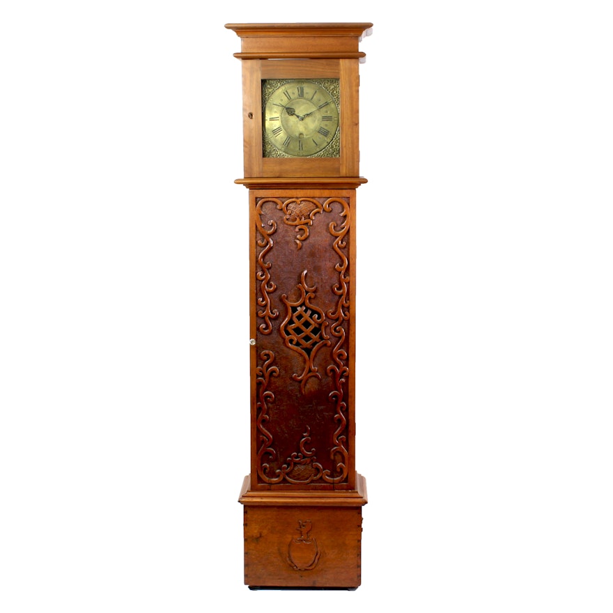 Longcase Clock with Movement by George Crow