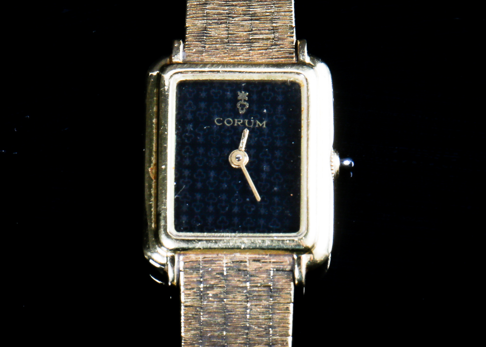 Vintage Corum 18k Gold Watch