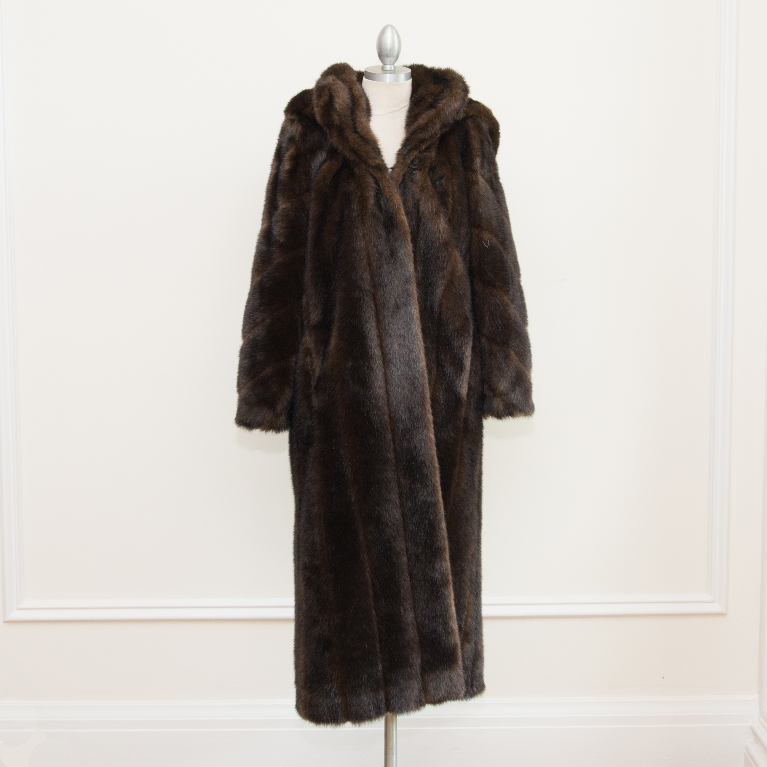 Donna Salyers Faux Mink Coat