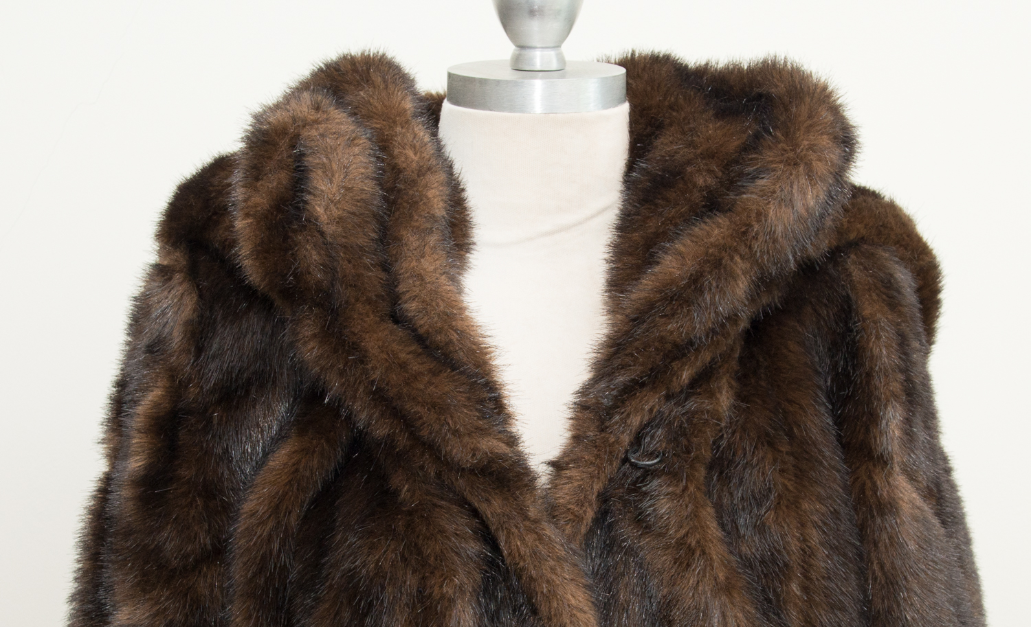 Donna Salyers Faux Mink Coat