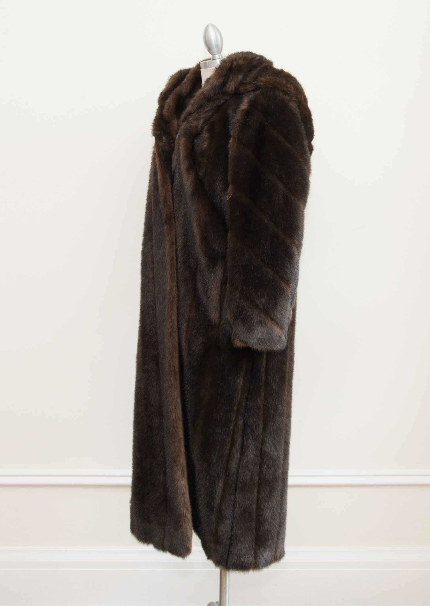 Donna Salyers Faux Mink Coat