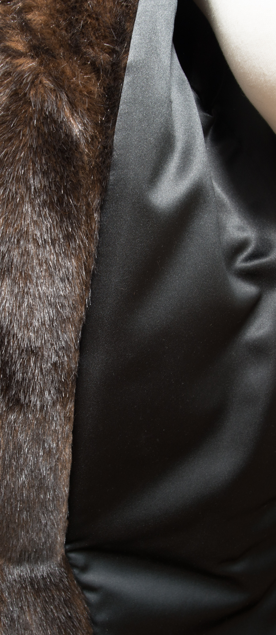 Donna Salyers Faux Mink Coat