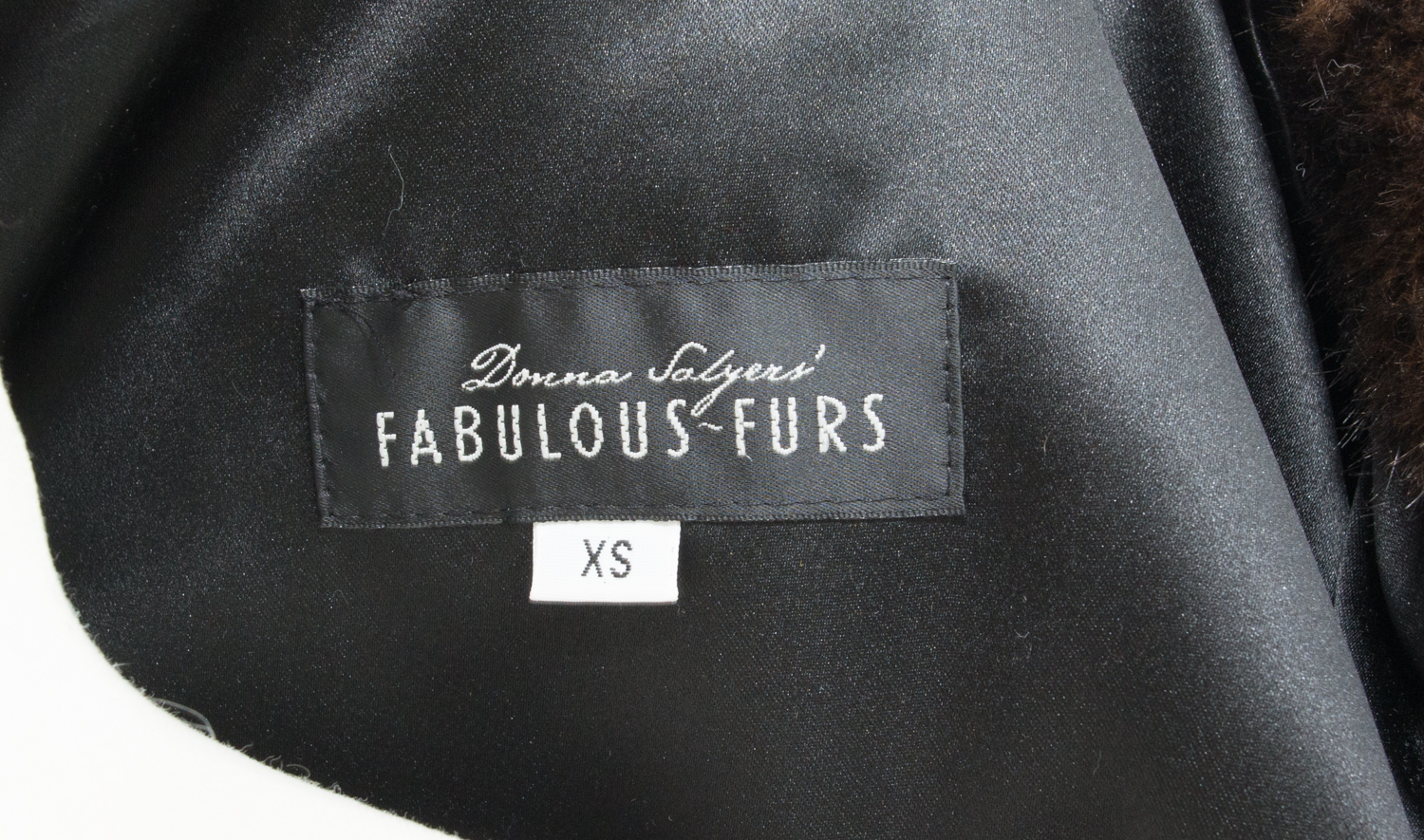 Donna Salyers Faux Mink Coat