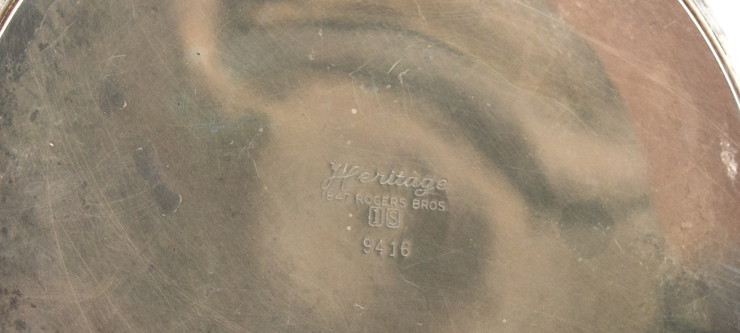 Rogers Bros. "Heritage" Convertible Silver Plate Candelabras