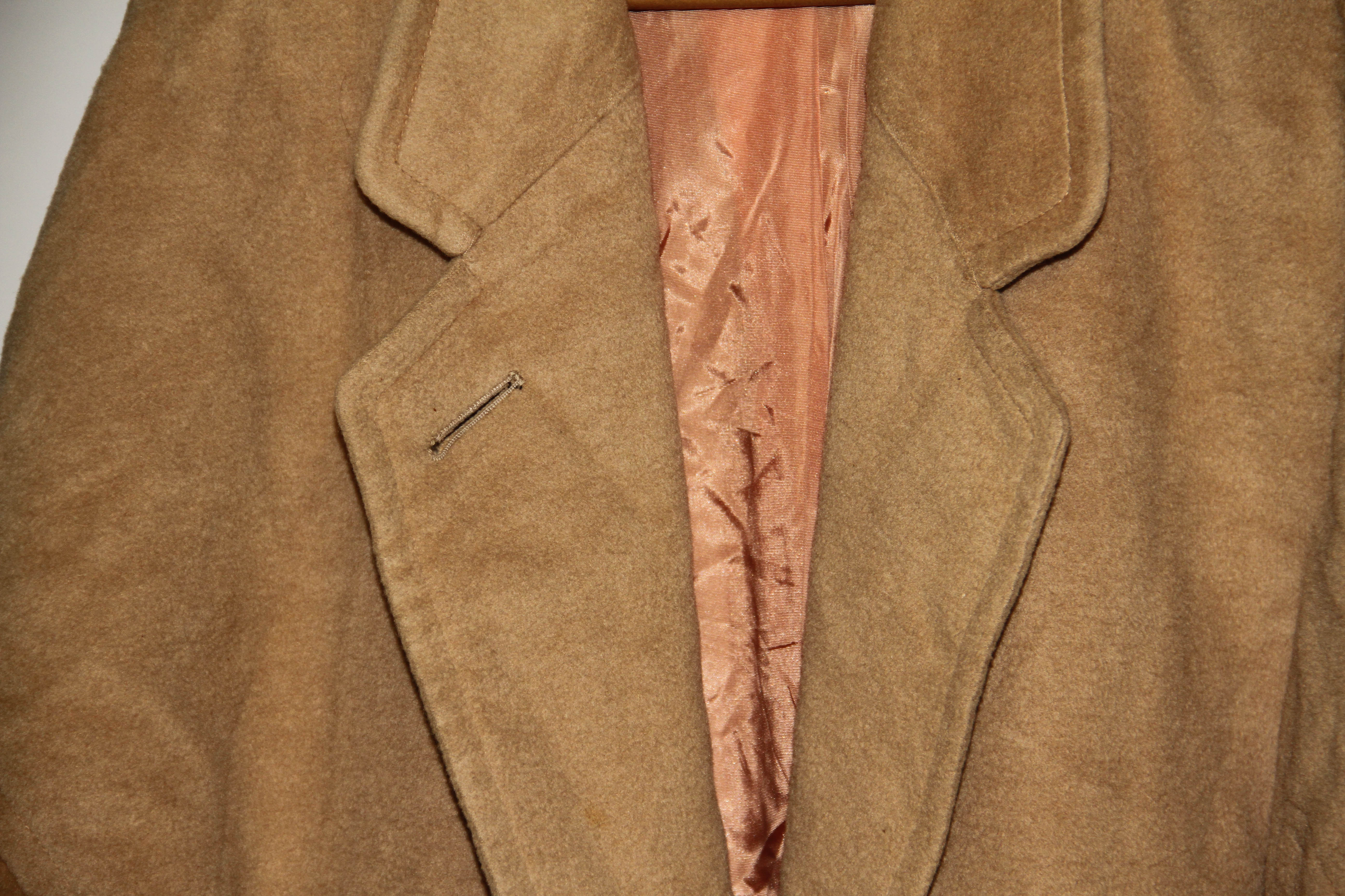 Vintage Christian Dior Camelhair Coat