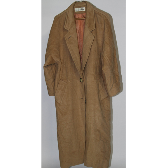 Vintage Christian Dior Camelhair Coat