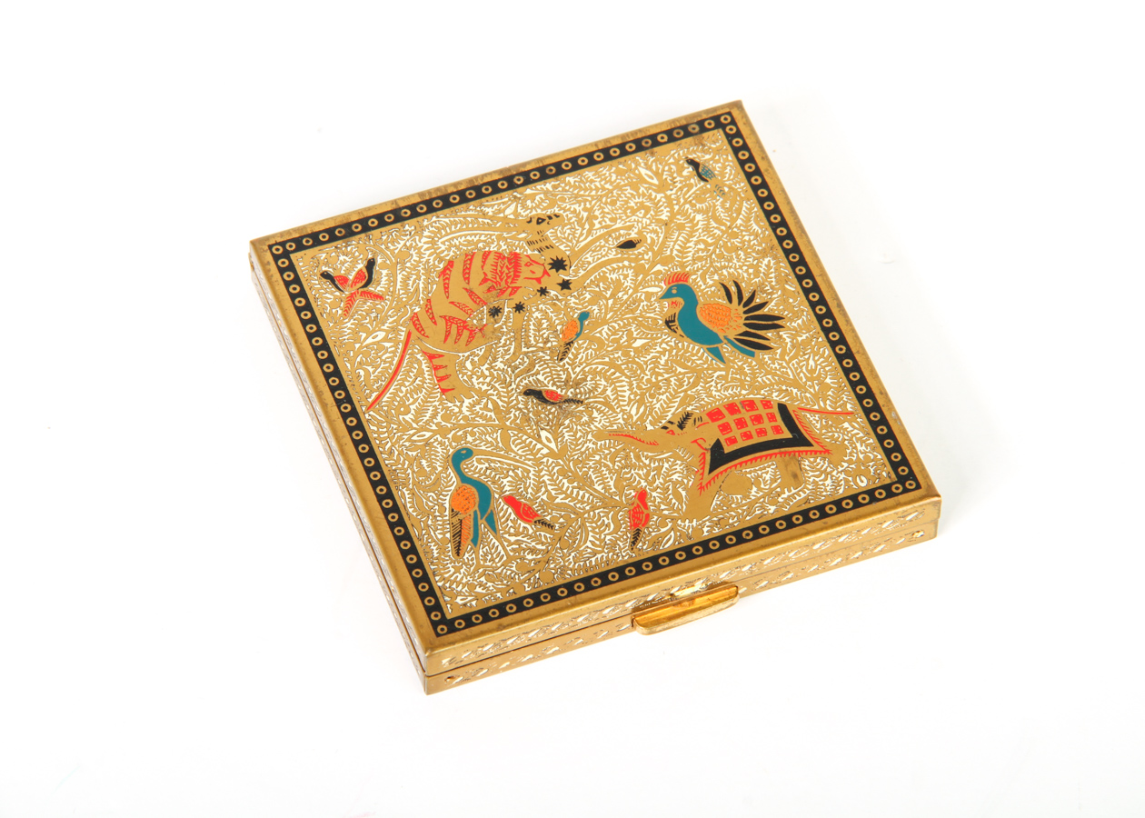 Vintage Volupte Art Deco Compact